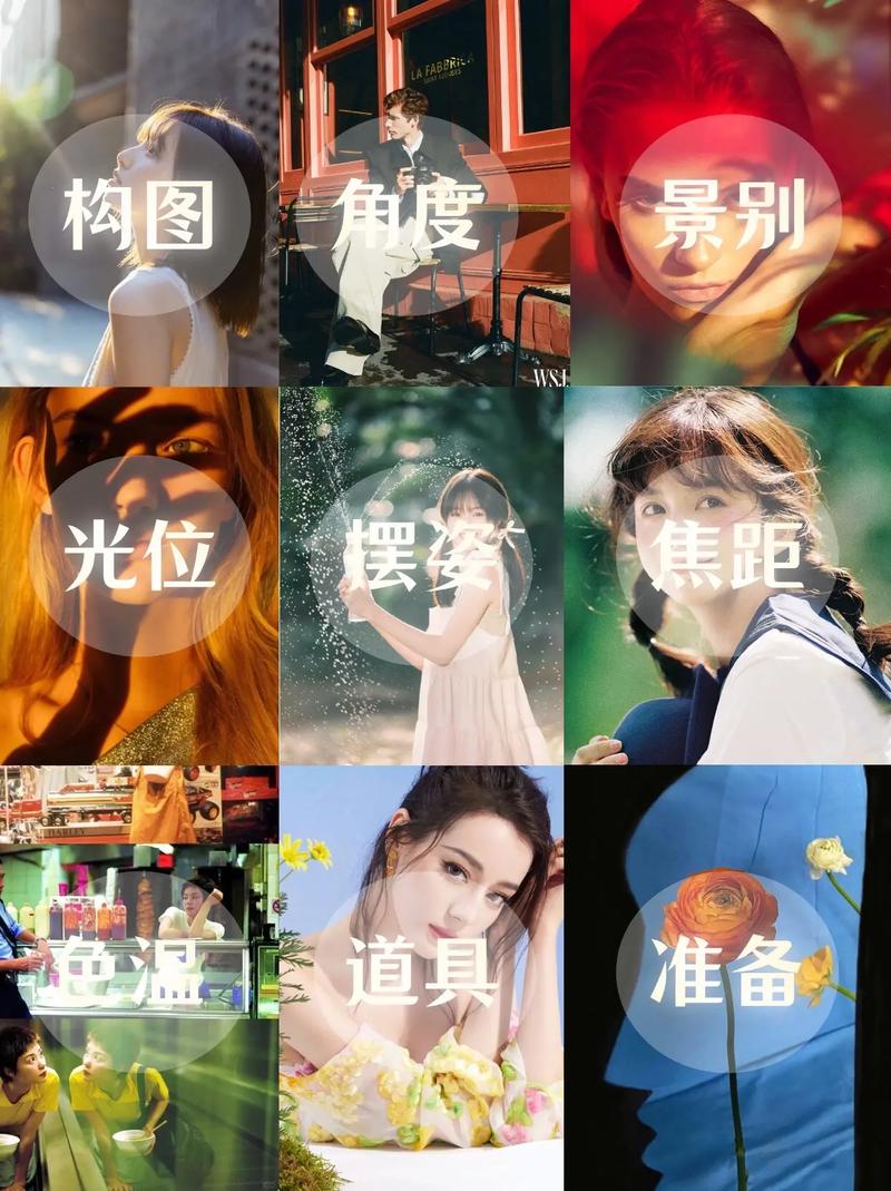 根据拍摄主体调整打光角度