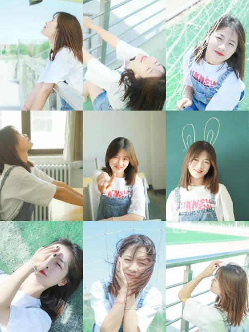 教室拍照之多人照摆拍姿势与服装搭配