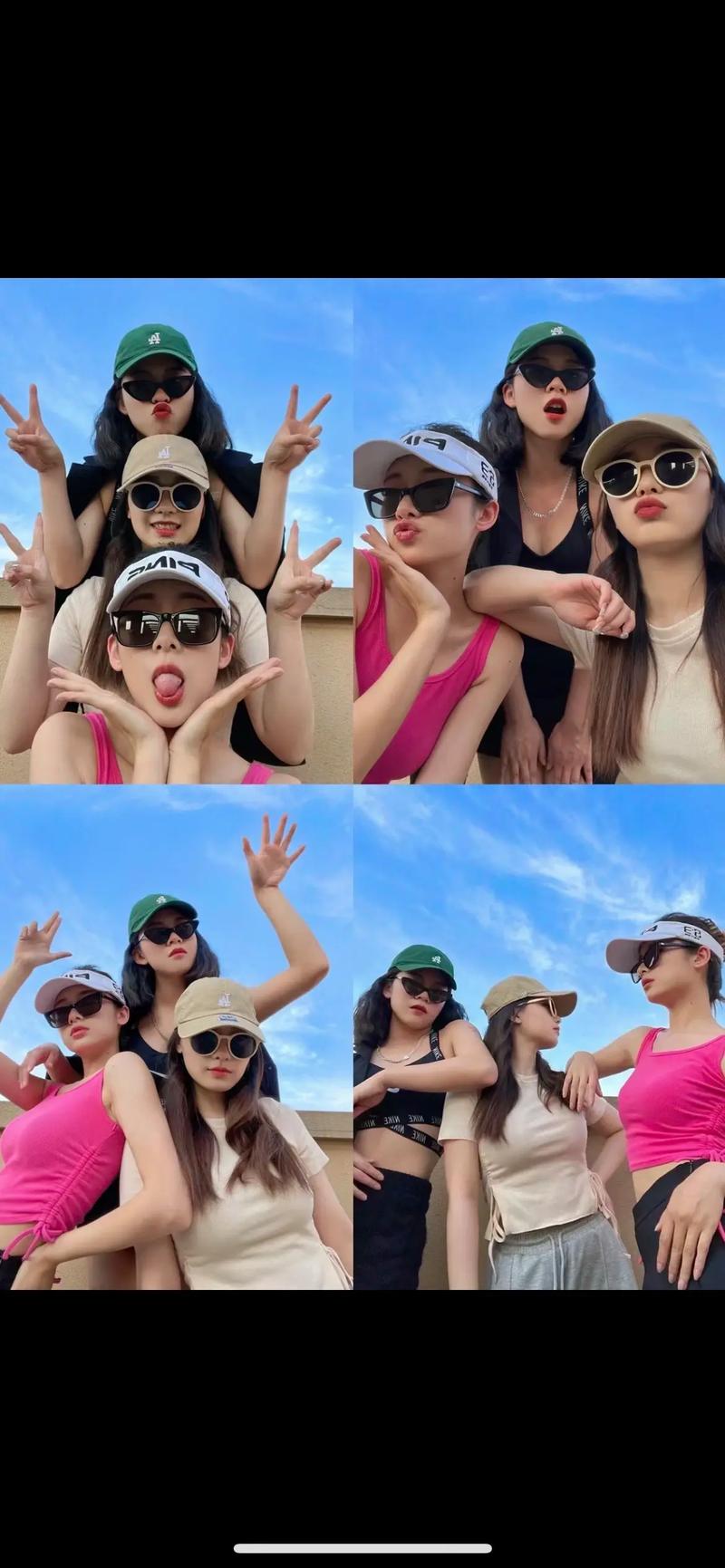 几个女人拍照怎么站?姿势怎么摆