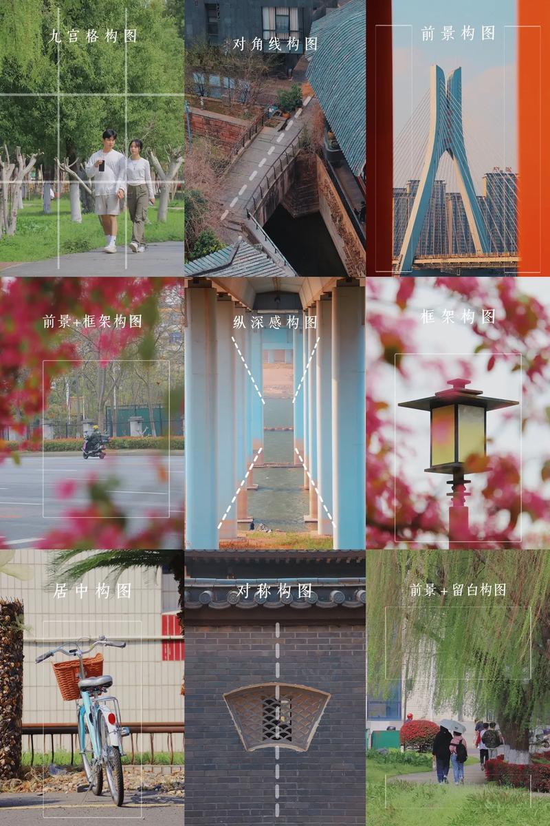 对角线构图摄影技巧，主要体现什么